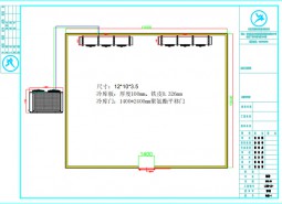 河南固始縣120平米蔬菜保鮮冷庫(kù)設(shè)計(jì)工程案例-萬(wàn)能..